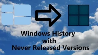 Windows History with Never Released Versions Part 4