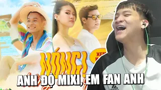 [REACTION] BÉ NHISM HÁ HỐC MỒM KHI NGHE ANH ĐỘ MIXI BẮN RAP TRONG MV MỚI