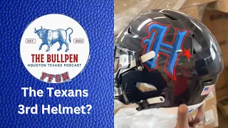 The Bullpen: The Texans Third Helmet Leaks