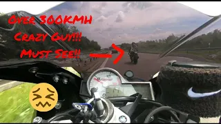 BMW S1000RR Adrenalin Rush and Top Speed on German Autobahn 200-300 KMH FASTER THAN 2020 S1000RR