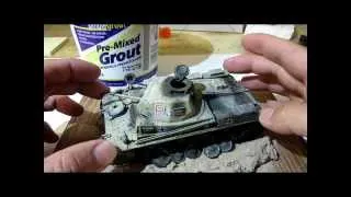 Building Tamiya Panzer Two Tank. Complete From Start to Finish