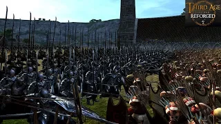 4 HARADRIM ARMIES INVADE RIVENDELL (Siege Battle) - Third Age: Total War (Reforged)