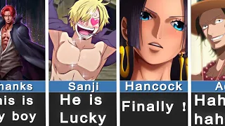 Everyone's Reaction If LUFFY Marries BOA HANCOCK