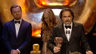 The Revenant wins the Best Film award - The British Academy Film Awards 2016 - BBC One