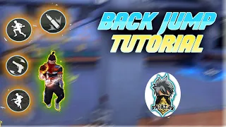 Free style back jump tutorial 💀| free fire free style 🎯