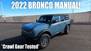 2022 Ford Bronco Badlands 7-Speed Manual Review + Drive!