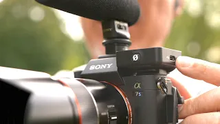 Wireless headphone hack for video cameras