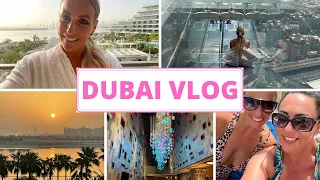 W Dubai VLOG The Palm Hotel Review, Visiting Burj Al Arab, Atlantis & Sky View with Glass Slide