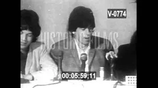 Rolling Stones Press Confrenece 1965.