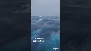 THIS IS NOT A WAVE BUT THE ENTIRE OCEAN FOLDING OVER