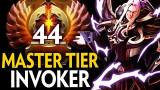 RANK 44 MASTER INVOKER vs RANK 55 TINY MID | Dota 2 Invoker