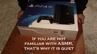 ASMR PS4 Pro Unboxing