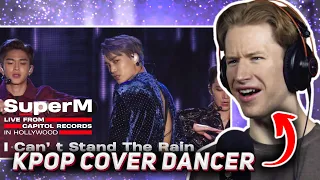 HONEST REACTION to SuperM 슈퍼엠 'I Can't Stand The Rain' @Live From Capitol Records in Hollywood