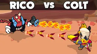 RICO vs COLT ⭐ Brawl Stars