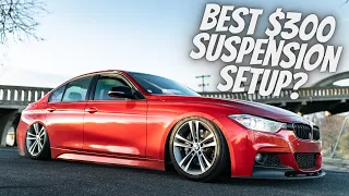 BMW F30 LOWERING SPRING INSTALL!