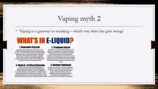 5 Top Vaping Myths Exposed