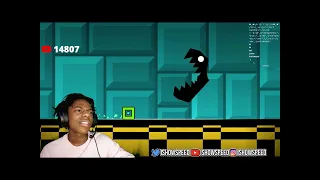 IShowSpeed gets trolled in Geometry Dash