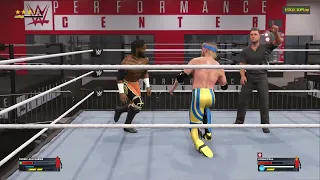 WWE2K24 Cedric Alexander vs Logan Paul