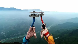 NEW ATTRACTION OF GIANT STATUES VIRAL IN CHINA # DHEER GAMES SOCIAL MEDIA