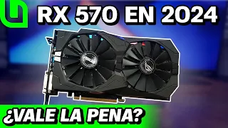 ¡LA MEJOR TARJETA DE VIDEO ECONÓMICA? 🤔 REVIEW de la RX 570 en 2024 🤩 All Detalle