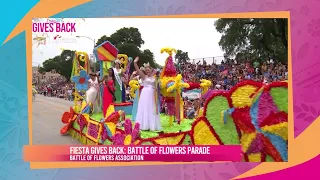 Fiesta Gives Back: Battle of Flowers Parade