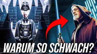 Warum war Obi-Wan so schwach in Episode 4?