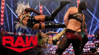 Rose & Brooke vs. Riott Squad vs. Evans & Royce vs. Baszler & Jax: Raw, Oct. 19, 2020