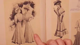 ASMR Tracing Magazines from 1908 (Soft Spoken/Whisper)