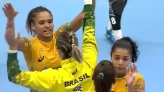 D.R.Congo vs Brazil | Highlights | 22nd IHF Women's Handball World Championship, DEN 2015