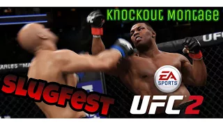 UFC 2 Slugfest - Funny/Tense Knockouts