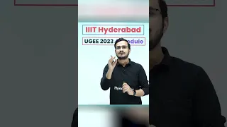 IIIT Hyderabad 🔥 UGEE Date Announced | Link in 1st Comment & Description