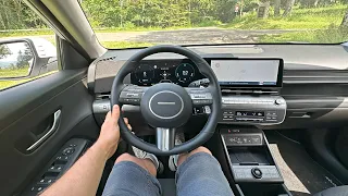 NEW Hyundai Kona Hybrid 2024 | POV Driving, Exterior & Interior