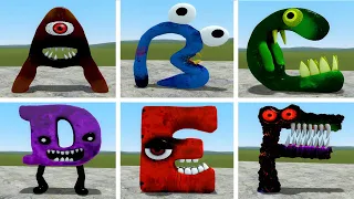 ALL NEW CURSED ALPHABET LORE in Garry's Mod