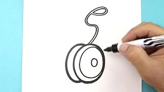 How to DRAW YOYO Step by step