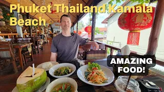 Phuket Thailand Exploring Kamala Beach & Amazing Food! #phuketthailand #kamalabeach