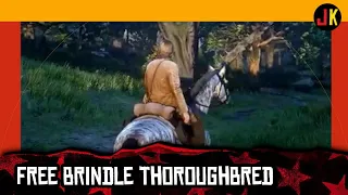 How To Get Rdr2 FREE BRINDLE THOROUGHBRED #shorts