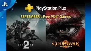 PlayStation Plus  Free PS4 Games Lineup September 2018 | PS4