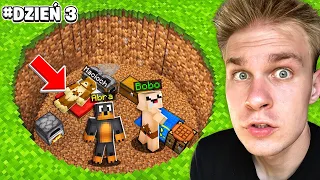 MINECRAFT ale NIE MOŻEMY OPUŚCIĆ Tej DZIURY z BOBO i MACIOCH… 😱