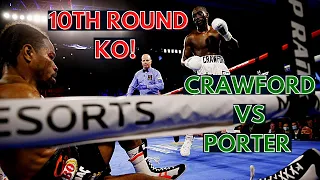 Terence Crawford vs Shawn Porter 10th ROUND TKO