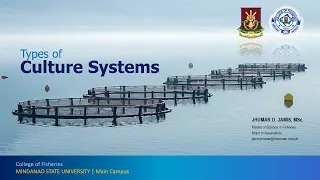 Aquaculture (Types of Culture Systems)