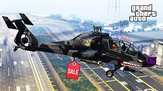 FH-1 Hunter Review & Best Customization SALE NOW! GTA 5 Online Military Helicopter ! I HAD SOME FUN!