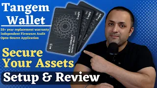 TANGEM WALLET - HOW TO SETUP AND REVIEW | HARDWARE WALLET | SHIBA INU COLD WALLET | CRYPTOCURRENCY
