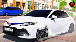 ОПЕРСКАЯ TOYOTA CAMRY ИЗ КЕЙСА! ТОНИРОВКА, СТРОБОСКОПЫ И СГУ - BLACK RUSSIA (CRMP MOBILE) 🌊ВОТЕР