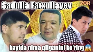 SHOK VIDEO | Sadulla Fatxullayev kayfda nimalar qilganini koring | Voydod elmurod Dizayn