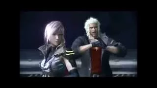 Final Fantasy XIII-2 Snow Ruins Gilgamesh introduction