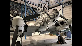 RAF MUSEUM LONDON / Messerschumitt Bf-110 G-4 Walk around