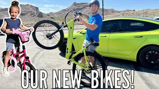 Stella Relearns to Ride Without Training Wheels | Dad Tries Out His New Vanpowers UrbanGlide E-Bike!