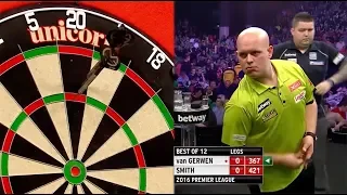 PDC REWIND | Van Gerwen averages an astonishing 123.4! | 2016 Premier League