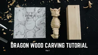 Dragon Wood Carving Tutorial - Part 1