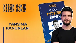 55 Günde TYT Fizik Kampı | 39. Gün | Yansıma ve Yansıma Kanunları | Optik |  2024